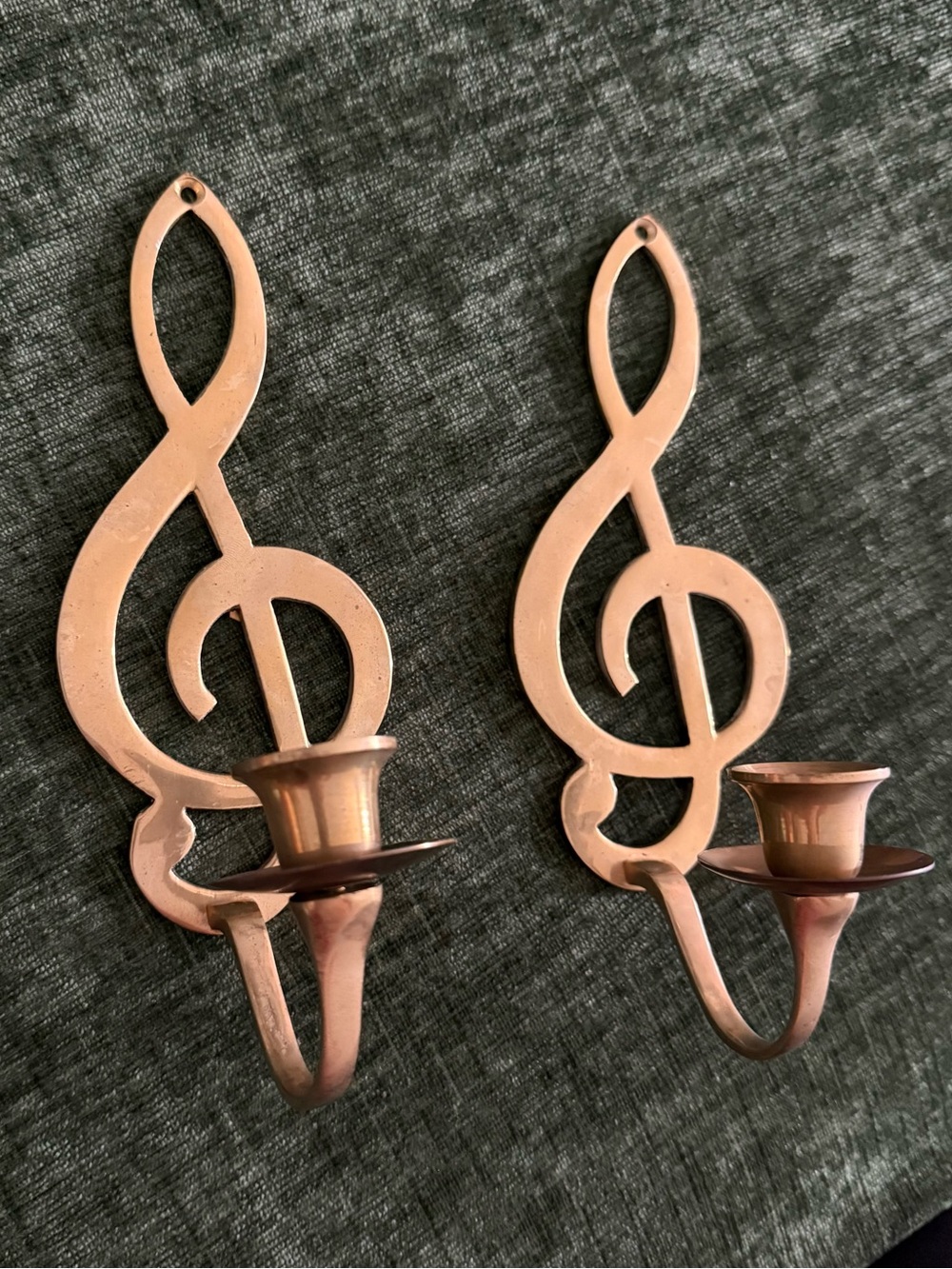Vintage wall candle holder